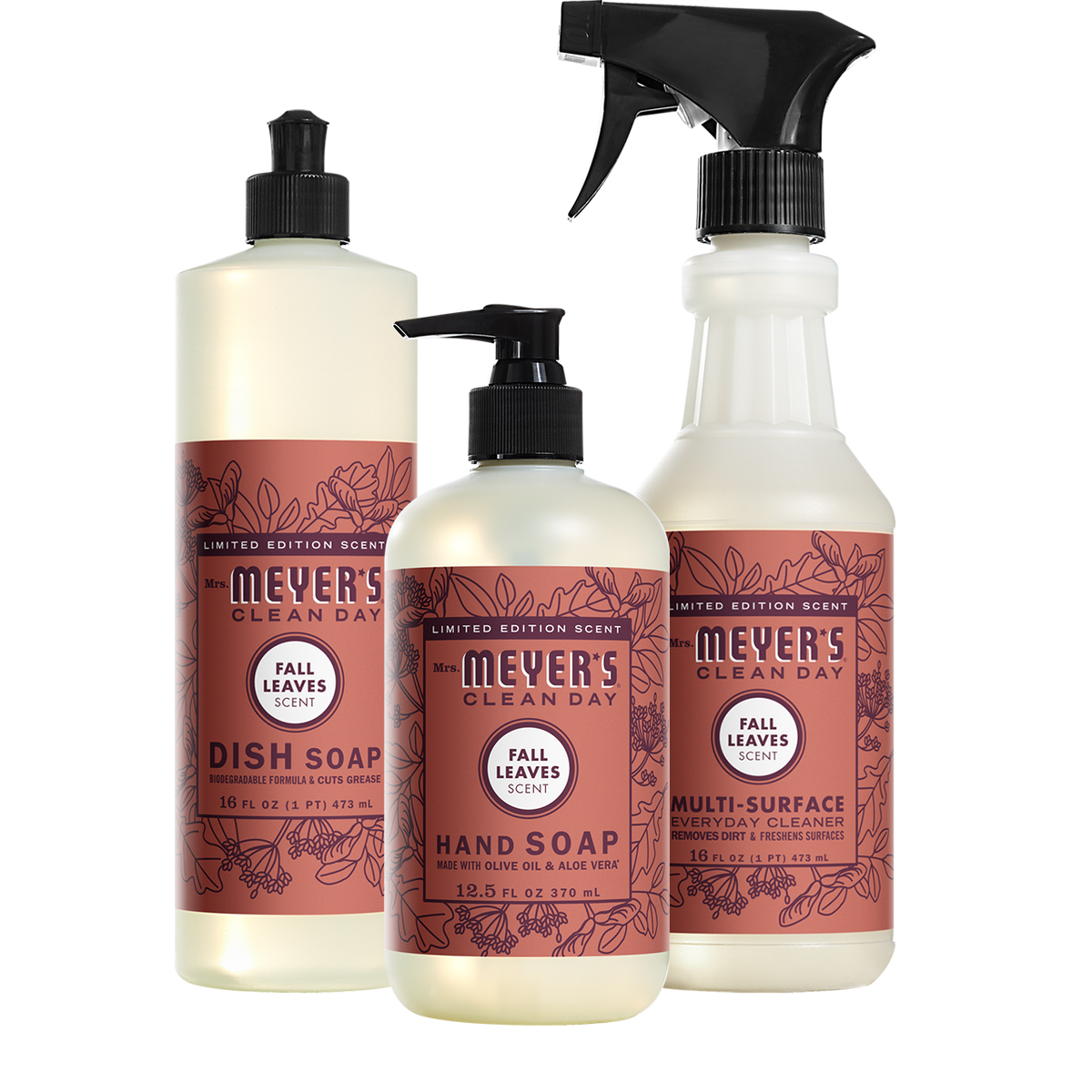 Mrs. Meyer's Fall Leaves Kitchen Basics Set